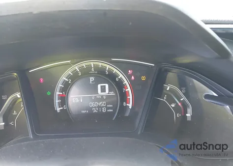 2018 Honda Civic Lx z USA, uszkodzony, nr VIN 19XFC2F52JE000011